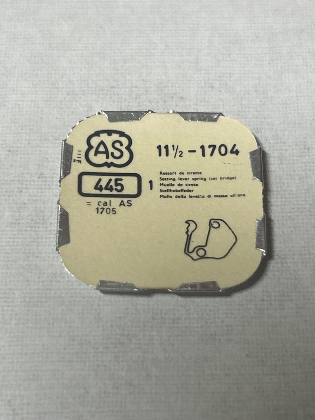 AS 1704 Set Bridge