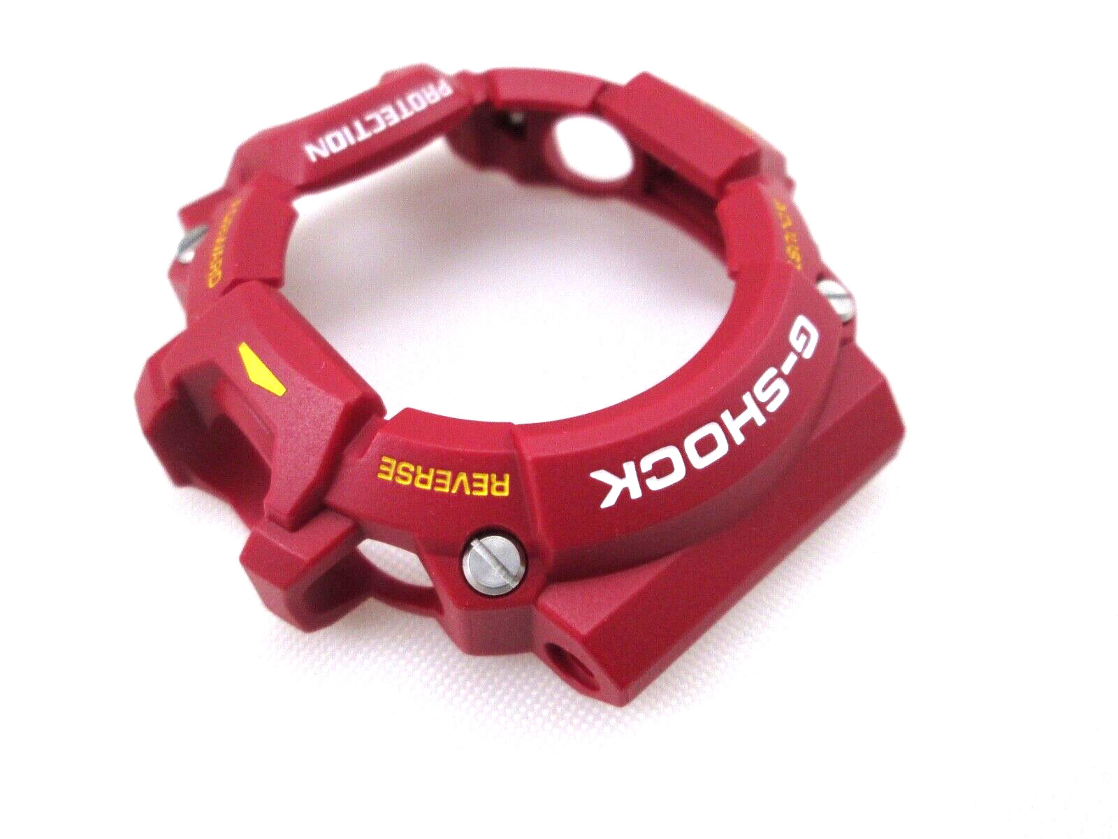 Genuine Casio G-Shock Rangeman GW-9400FSD red resin watch bezel + 4 bezel screws