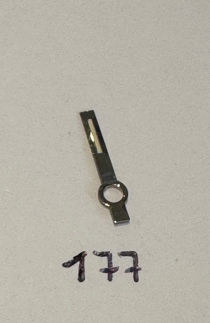 Lot 10 Pairs Hands Zeiger Nickel Tritium Diameter 177 and 126 NOS