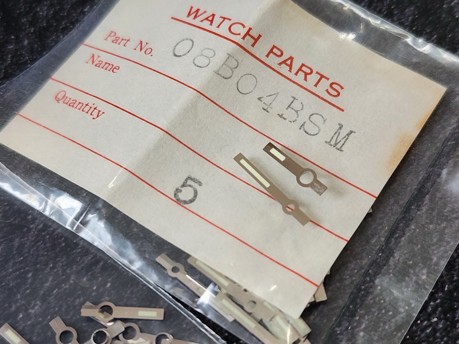 NOS GENUINE HOUR MINUTE HAND SEIKO Automatic 6119-5000 6319-5030 6106 See list.