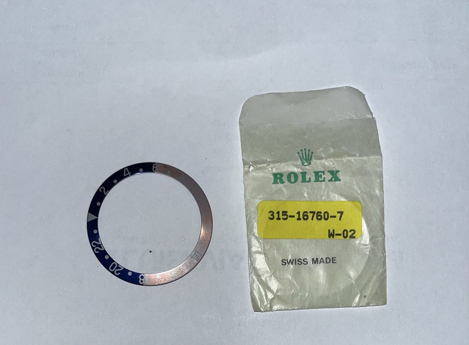 Rolex Original GMT Master II Pepsi bezel