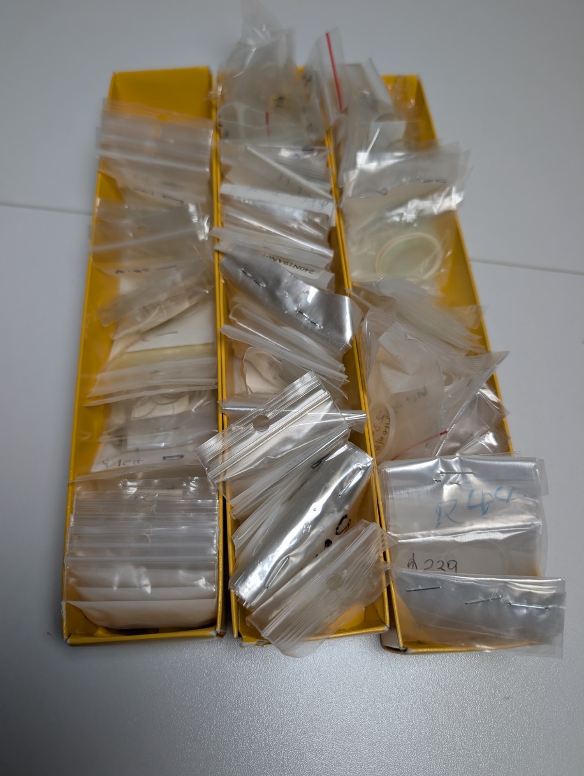 Lot Of Assorted NOS Glass Wristwatch Crystals Watchmaker Estate Horology Parts