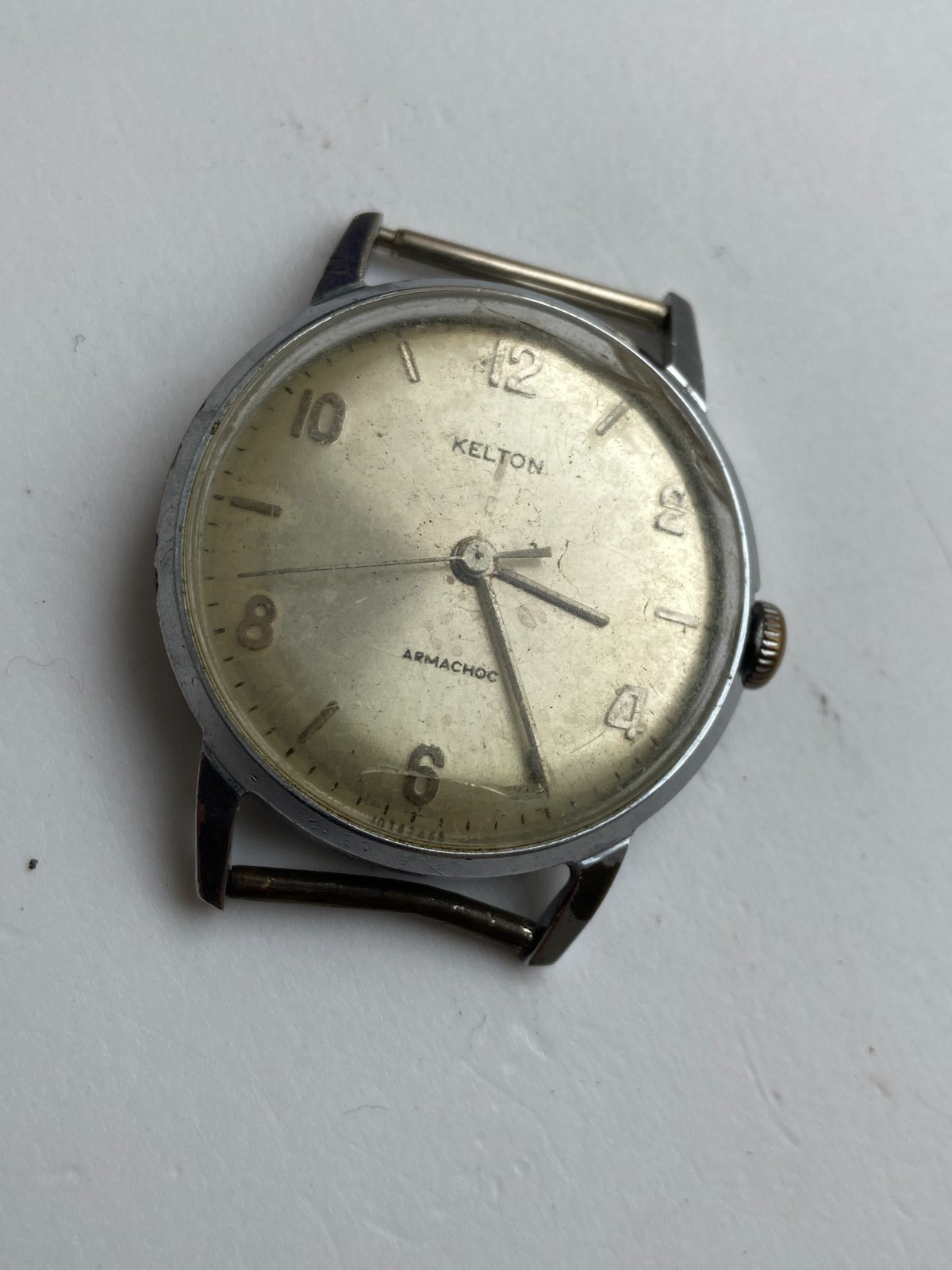 VINTAGE MEN WRIST WATCH SALE FOR PARTS TIMEX 1968 KELTON GREAT BRITAIN