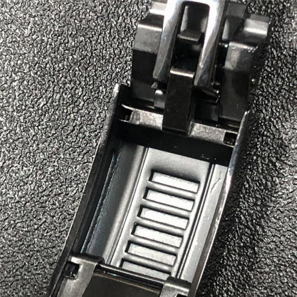 PVD Black SUB Watch Case+Strap 40mm Sapphire Glass 5ATM Waterproof for NH35/NH36