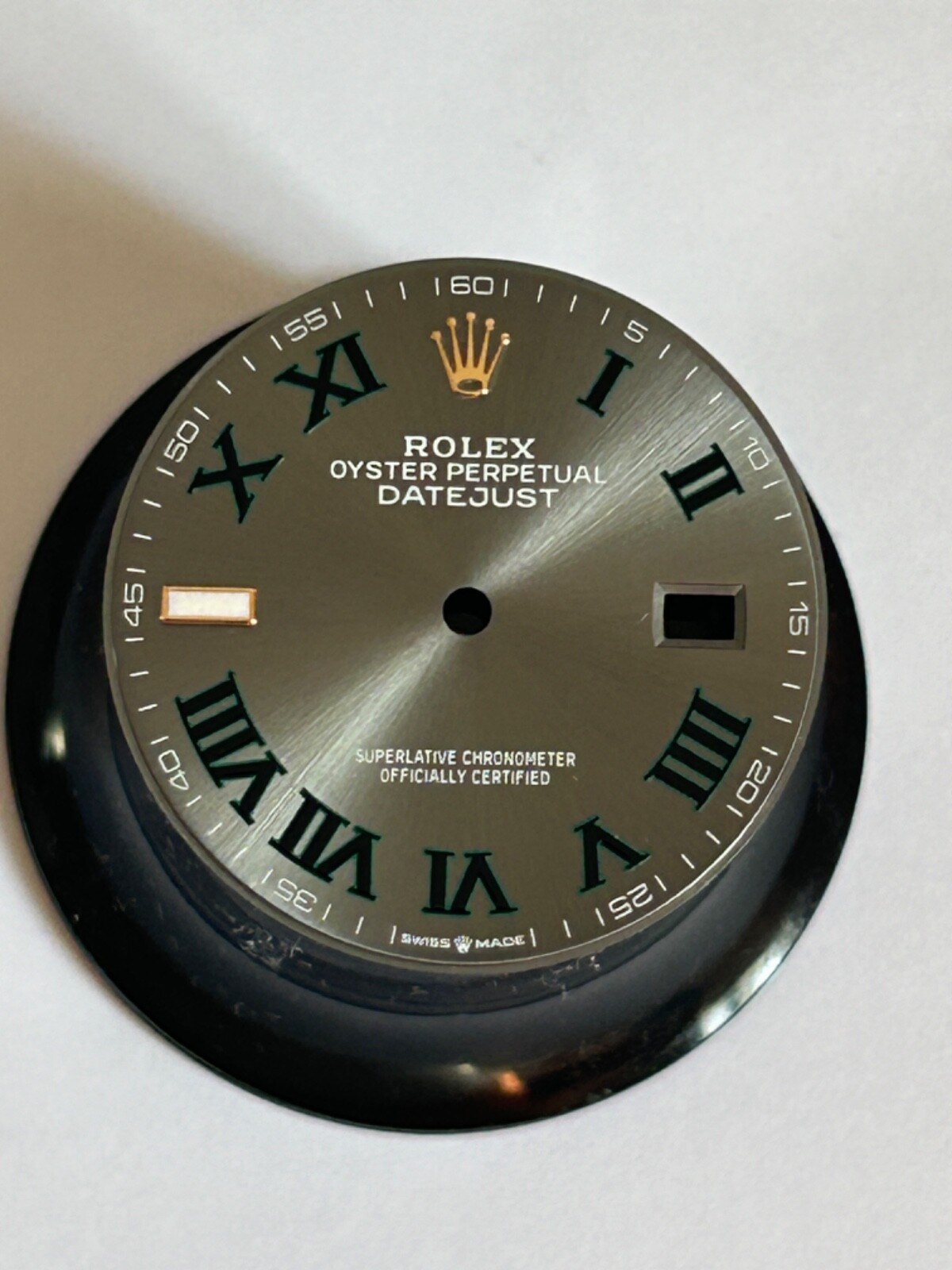 NEW Original Rolex Wimbledon 126231 Datejust 36mm Two-Tone Rose Gold Dial