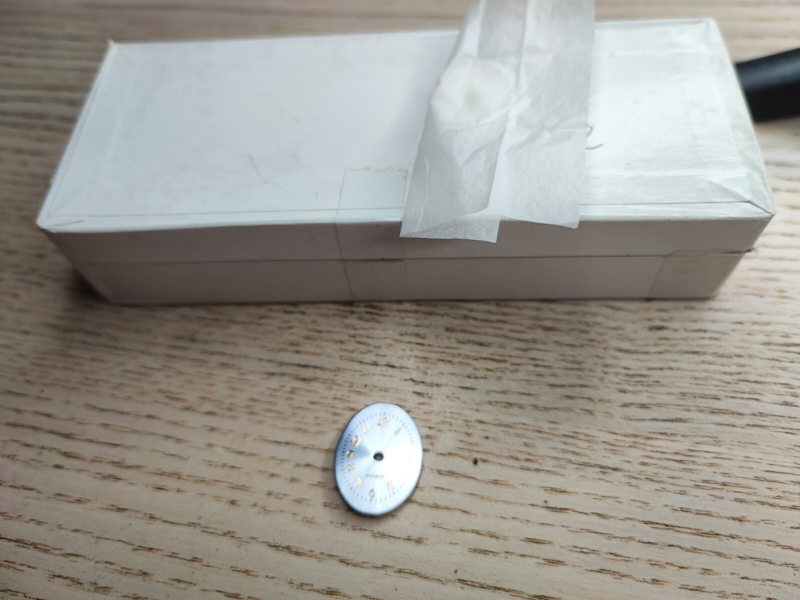 Quartz Watch Dial Light Blue or gray 20.5mm lot of 59 dials – A44679