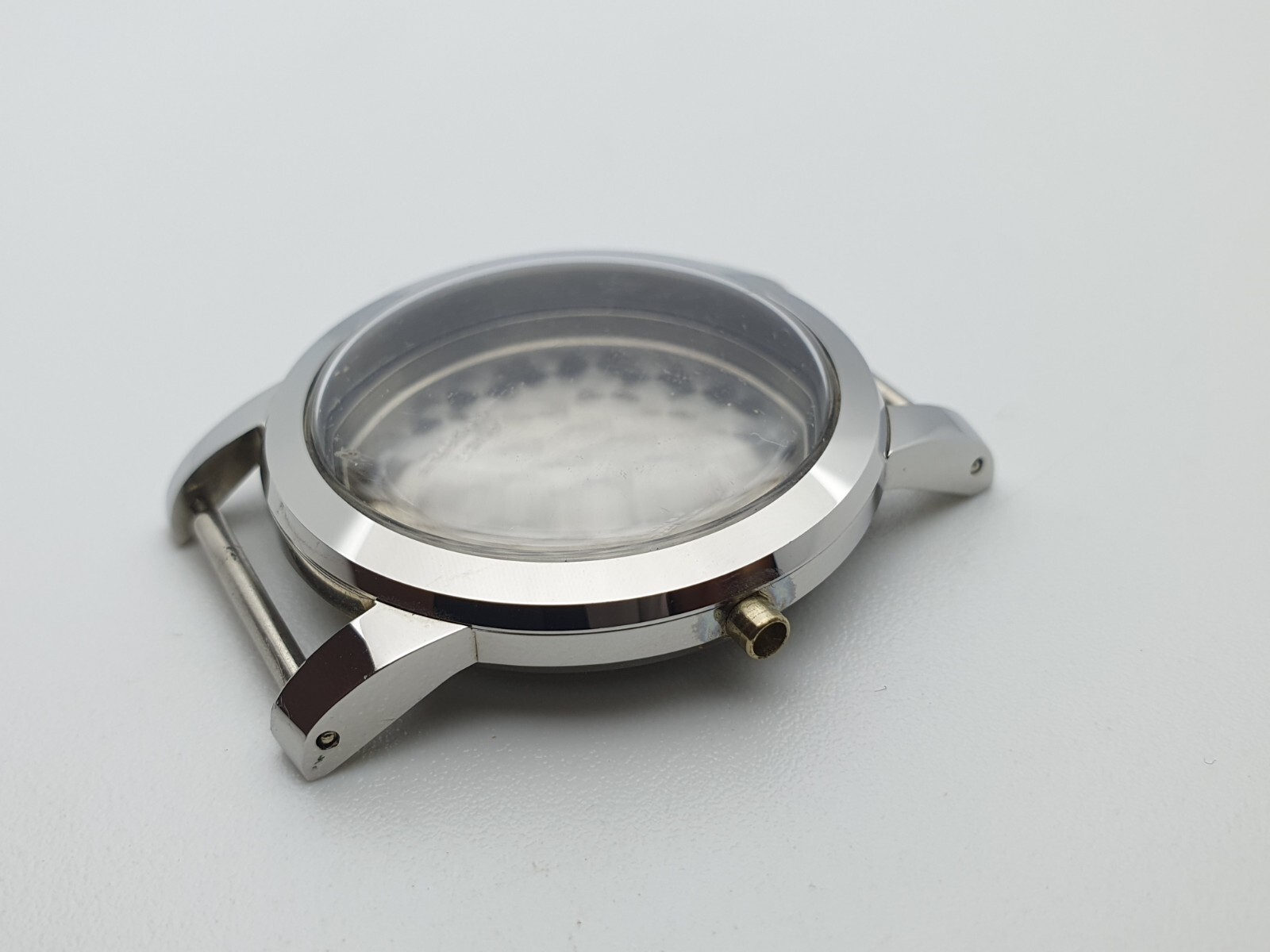 Eterna Screw-Back Stainless Steel Case for cal. 520 – Old Stock – Parts