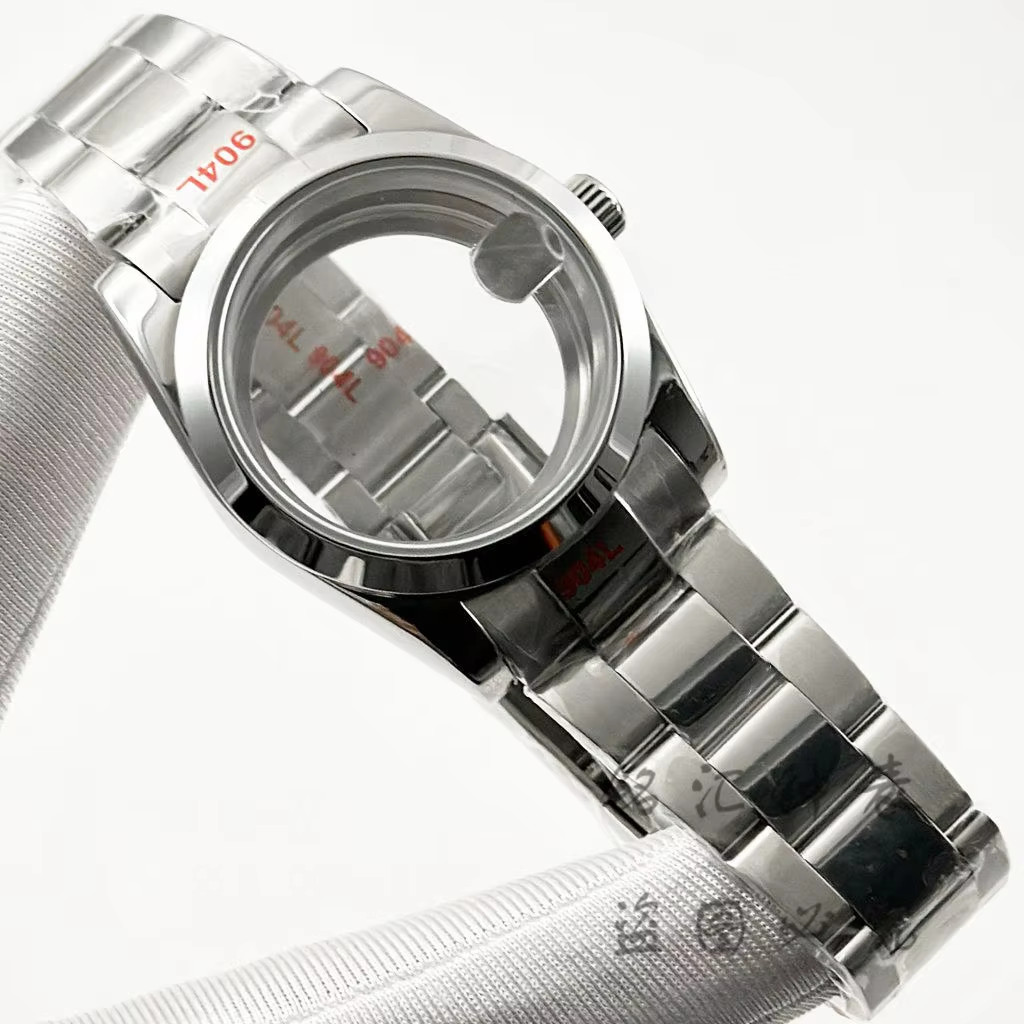 36MM/40MM NH35 Sapphire Crystal Polish Water Resistanst Watch Case for NH34 NH35