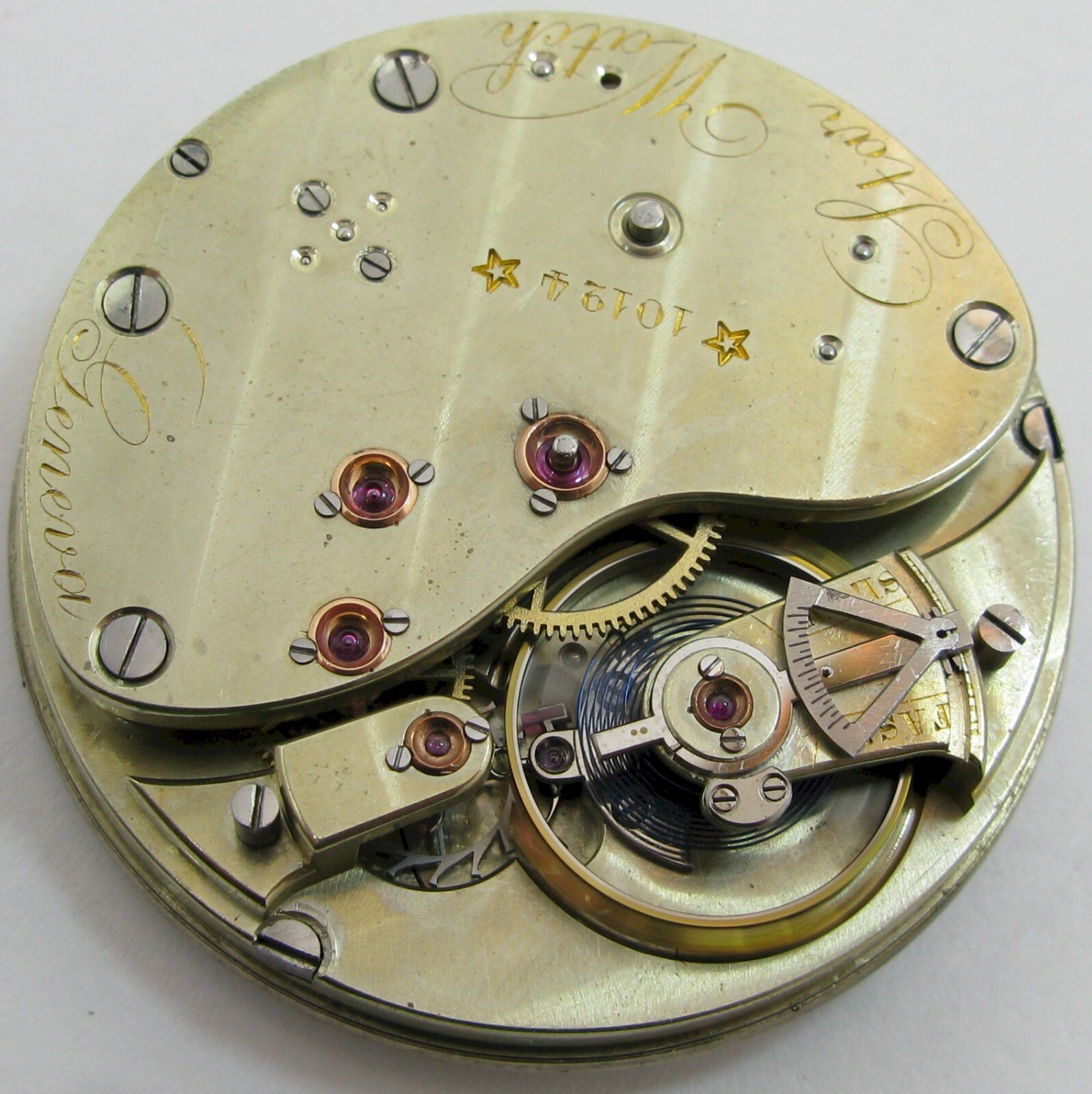 Pocket Movement Star Watch Company Geneva New York diam. 44.5 mm