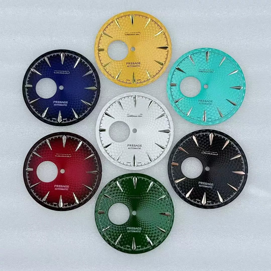 35mm Cocktail Hollowed-out Watch Dial No Lume For NH38 NH70 NH72 Movement Parts