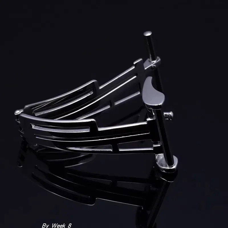 Metal Watch Band for AP 18mm 316L Stainless Butterfly Buckle Deployment Bracelet