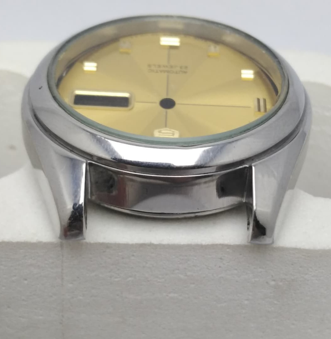 Seiko 5 Automatic 7S36-00X0 Japan Men’s Watch Case and Dial Only For Parts