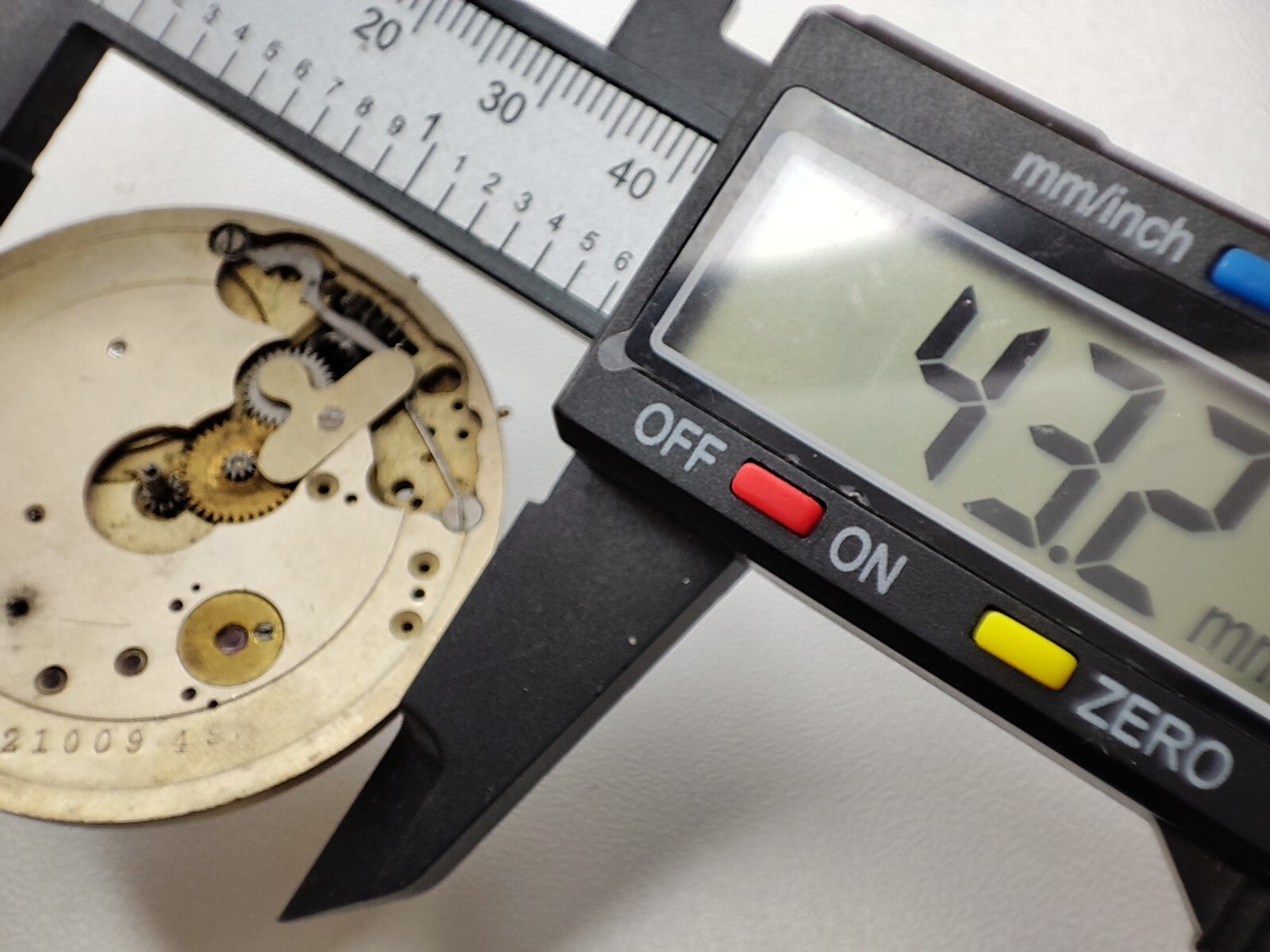 Pocket Watch – Watch movement – 43.2 mm – for parts and spares