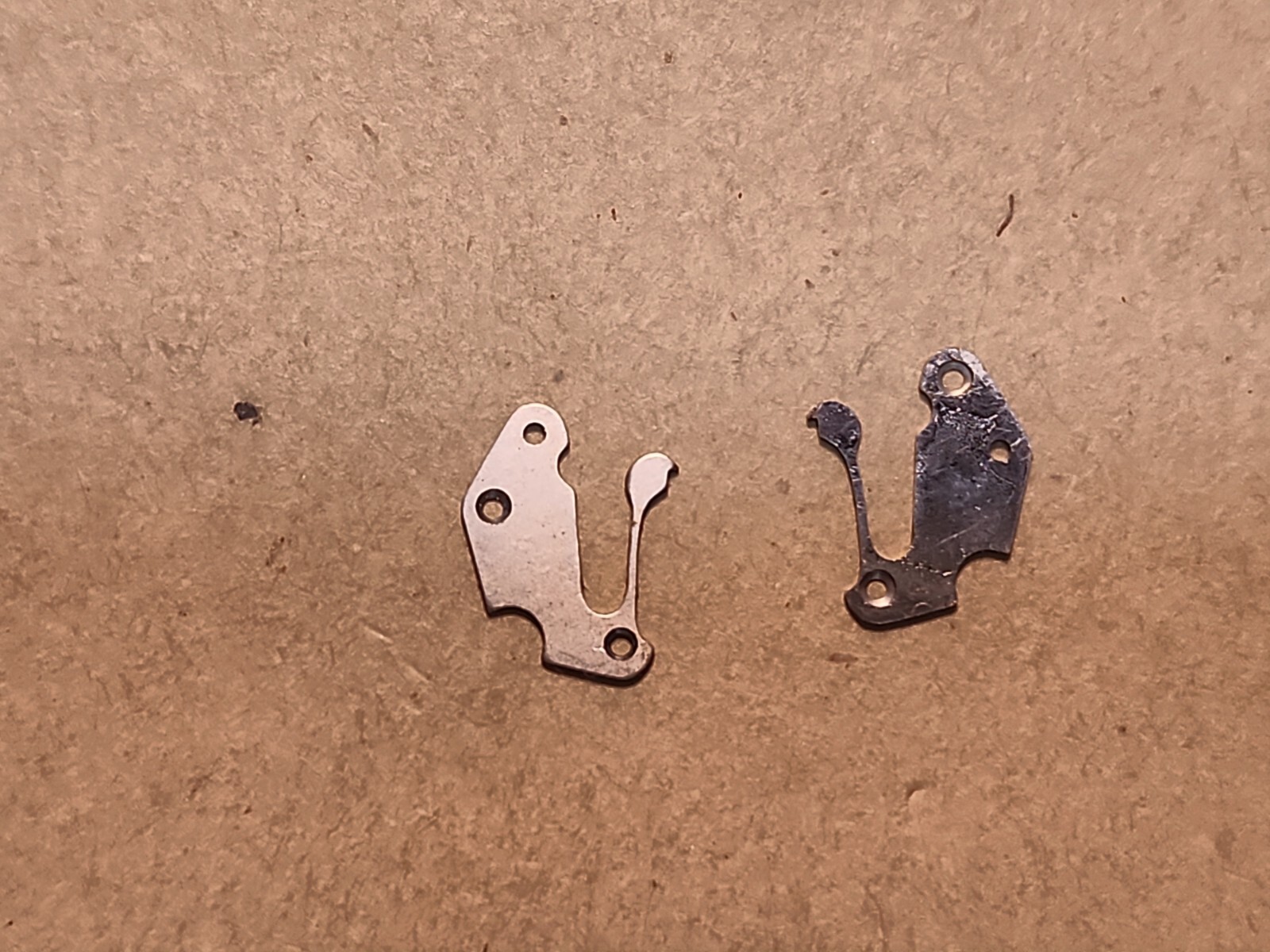 Lot Of 2 Vintage NOS AS 984 Setting Bridge Parts
