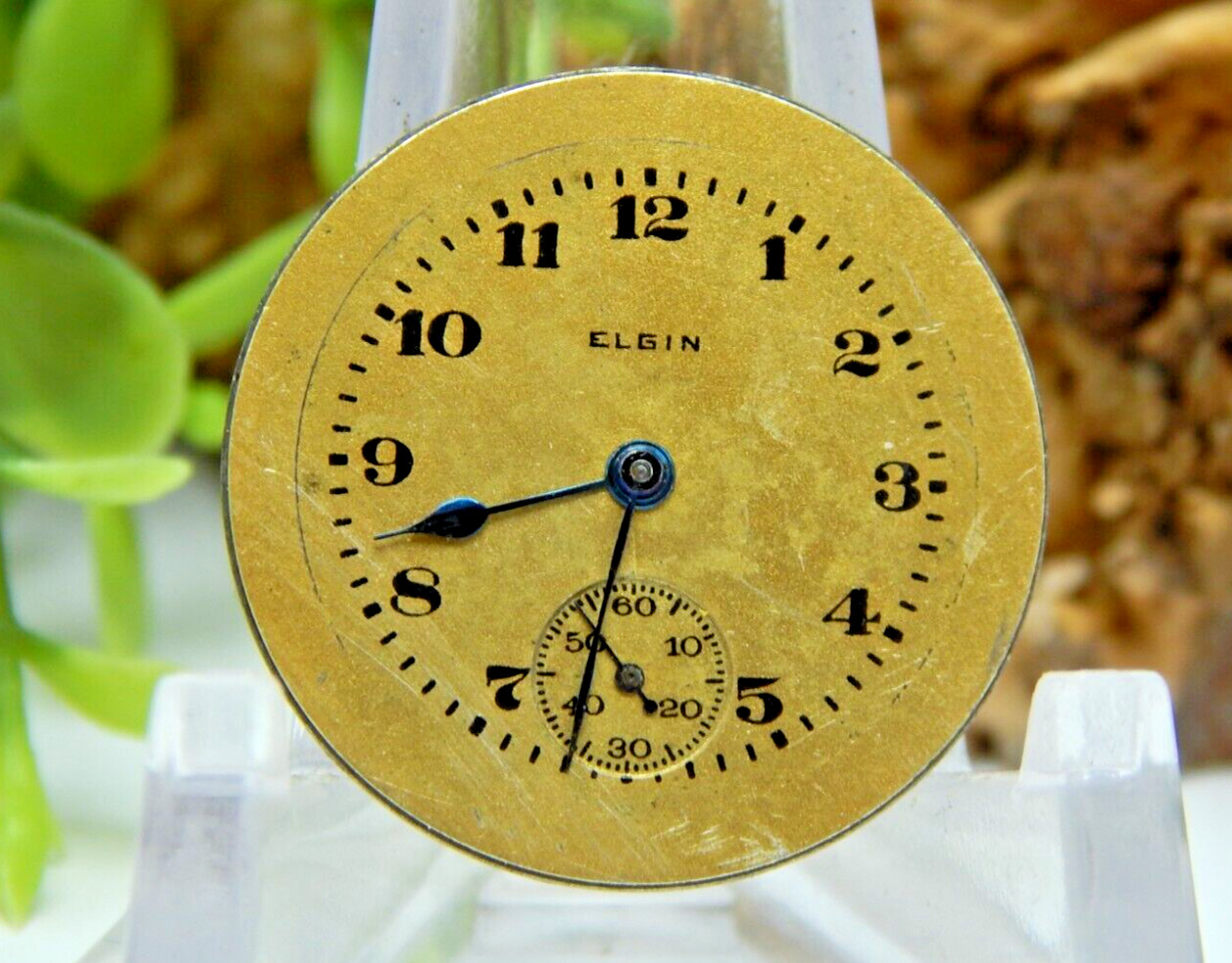 Antique Pocket watch movement Elgin Ladies Grade 431 Model 2 6/0 size Open Face