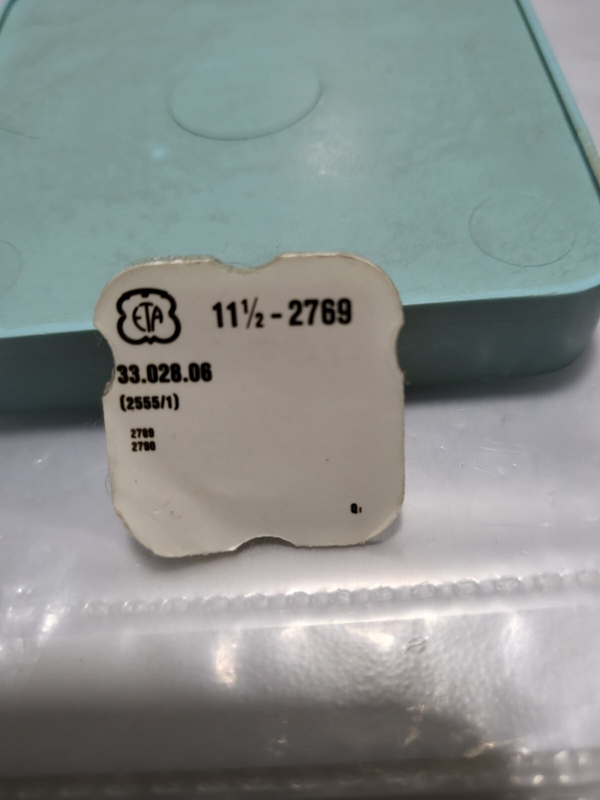 Part. No. 2555/1 Calendar Driving Wheel ETA Cal 2769