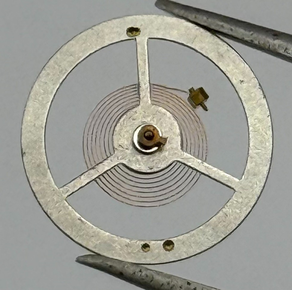 EB 8800 Balance Wheel Complete And Spring 12’’’ 1300 Watch Movement Parts NOS