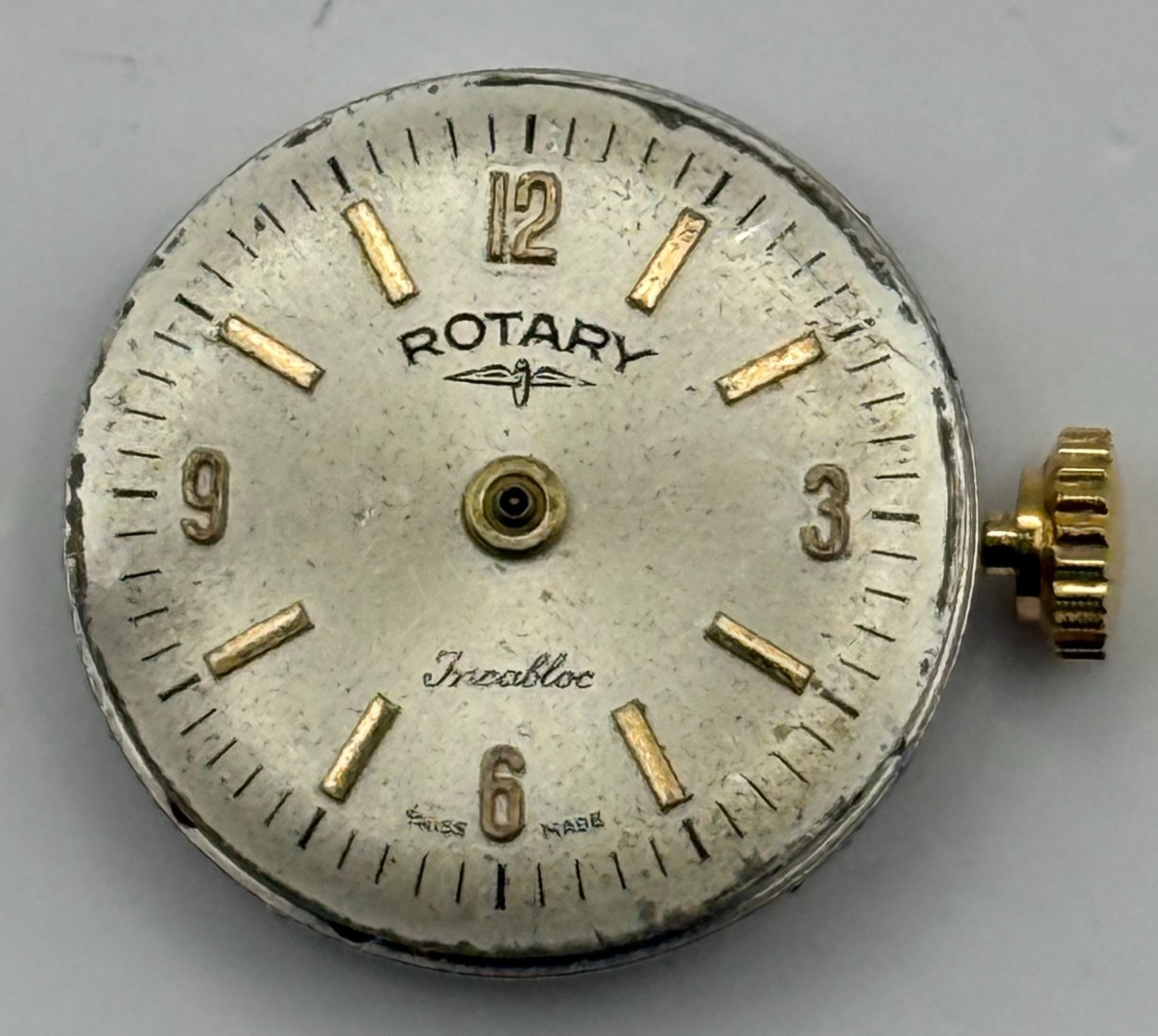ETA 2360 Watch Movement Rotary Incabloc Ladies Swiss Manual Wind Parts 17.5mm