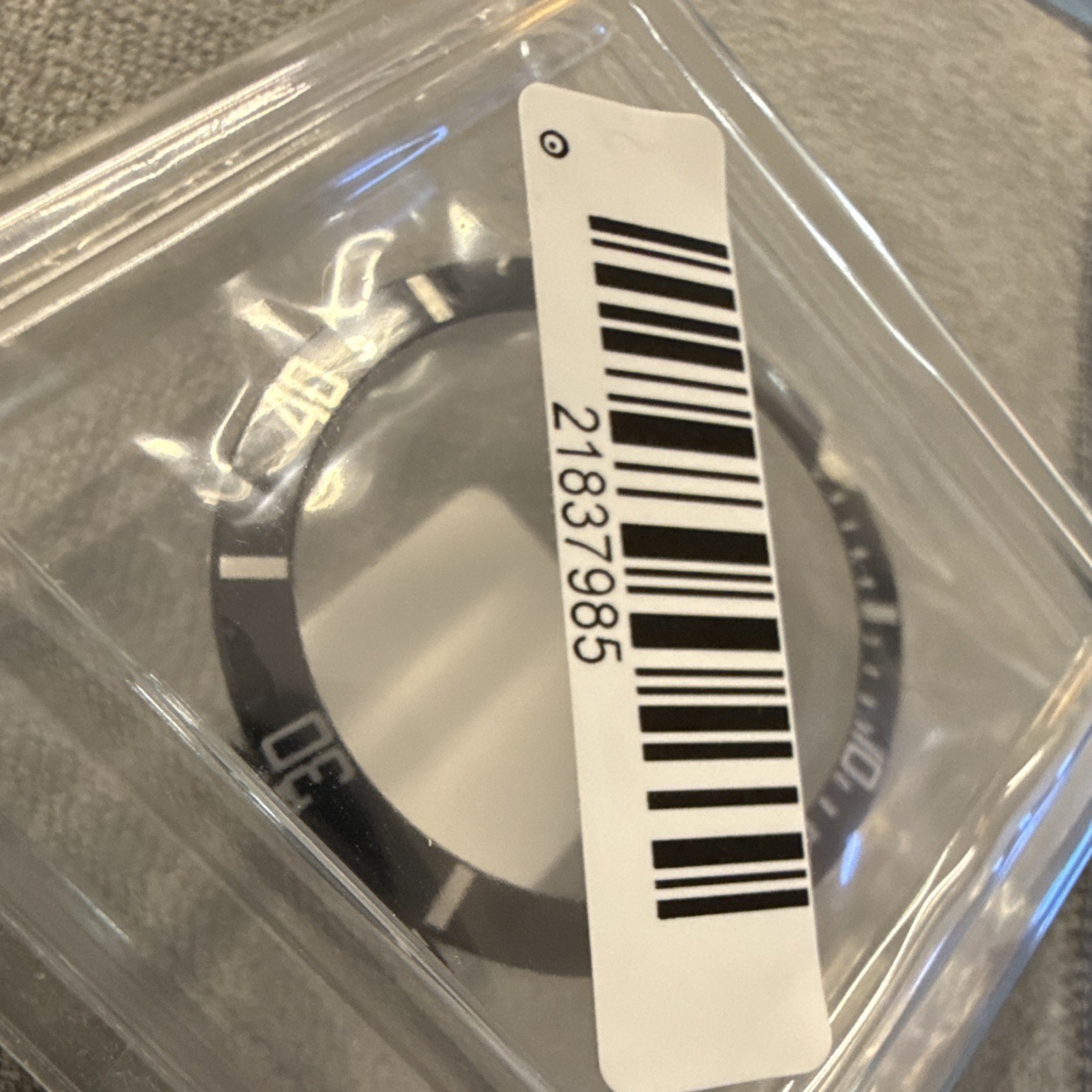 Rolex 16800 Black/Silver Aluminum Bezel Insert B315-16800-181-A1