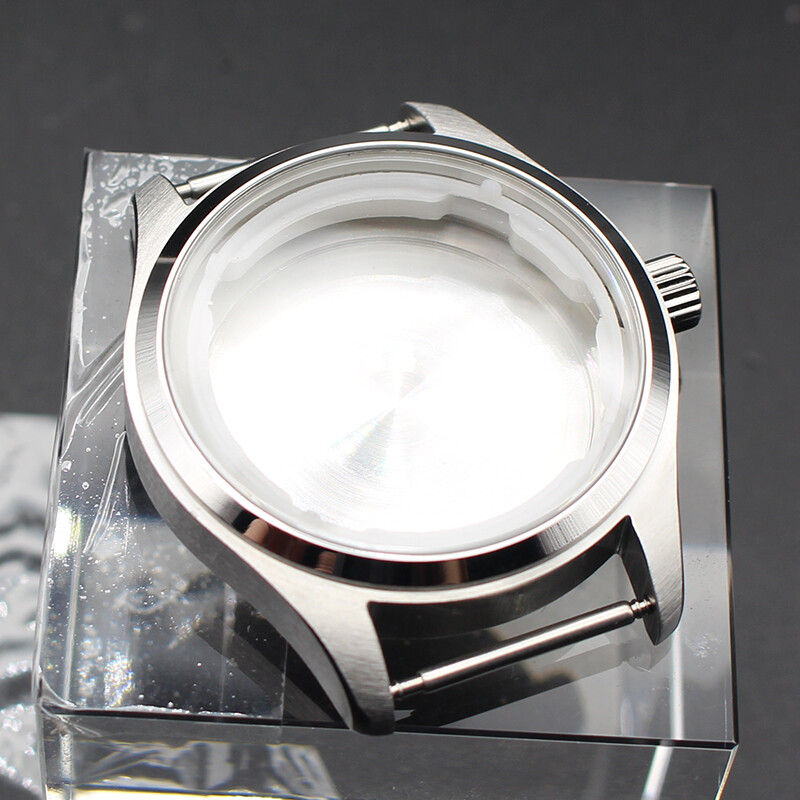 40mm Pilot 316 stainless steel watch case For Japanese NH35 nh36 nh38 Aviator