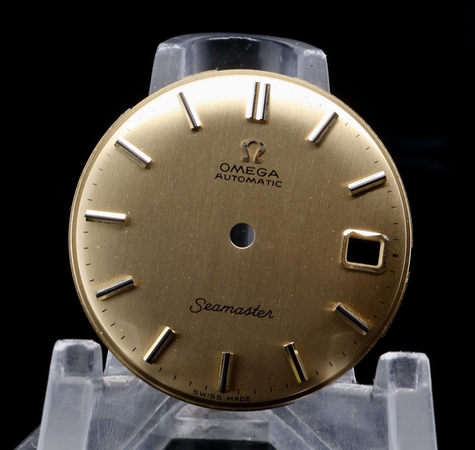 Vintage 1968 OMEGA Seamaster Automatic c. 565 18k Gold 29.2mm Dial & Hands