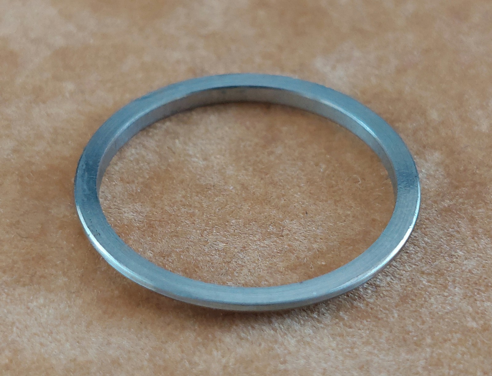 Original ROLEX Steel Engine Turned w/ Raised Indexes BEZEL for 6917 6918 6919