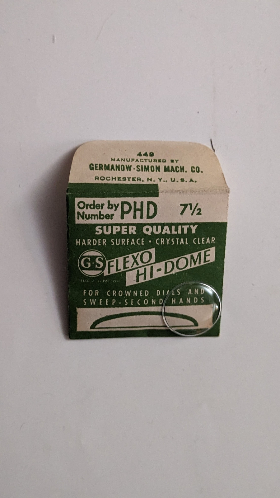 Vintage Watch Crystals
