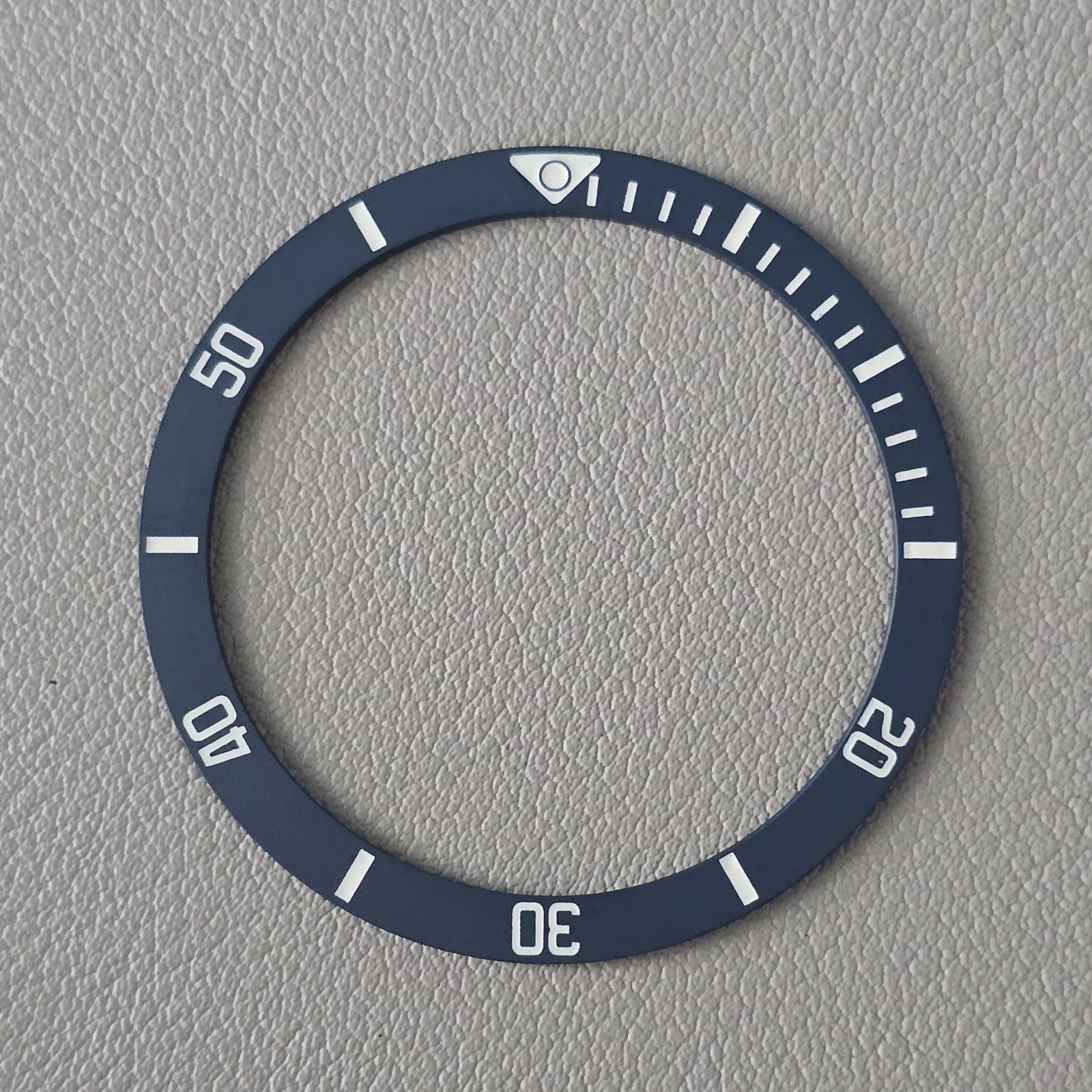 SEIKO Bezel Insert SKX007 / PLGS Dark Blue Matte Ceramic Flat C3