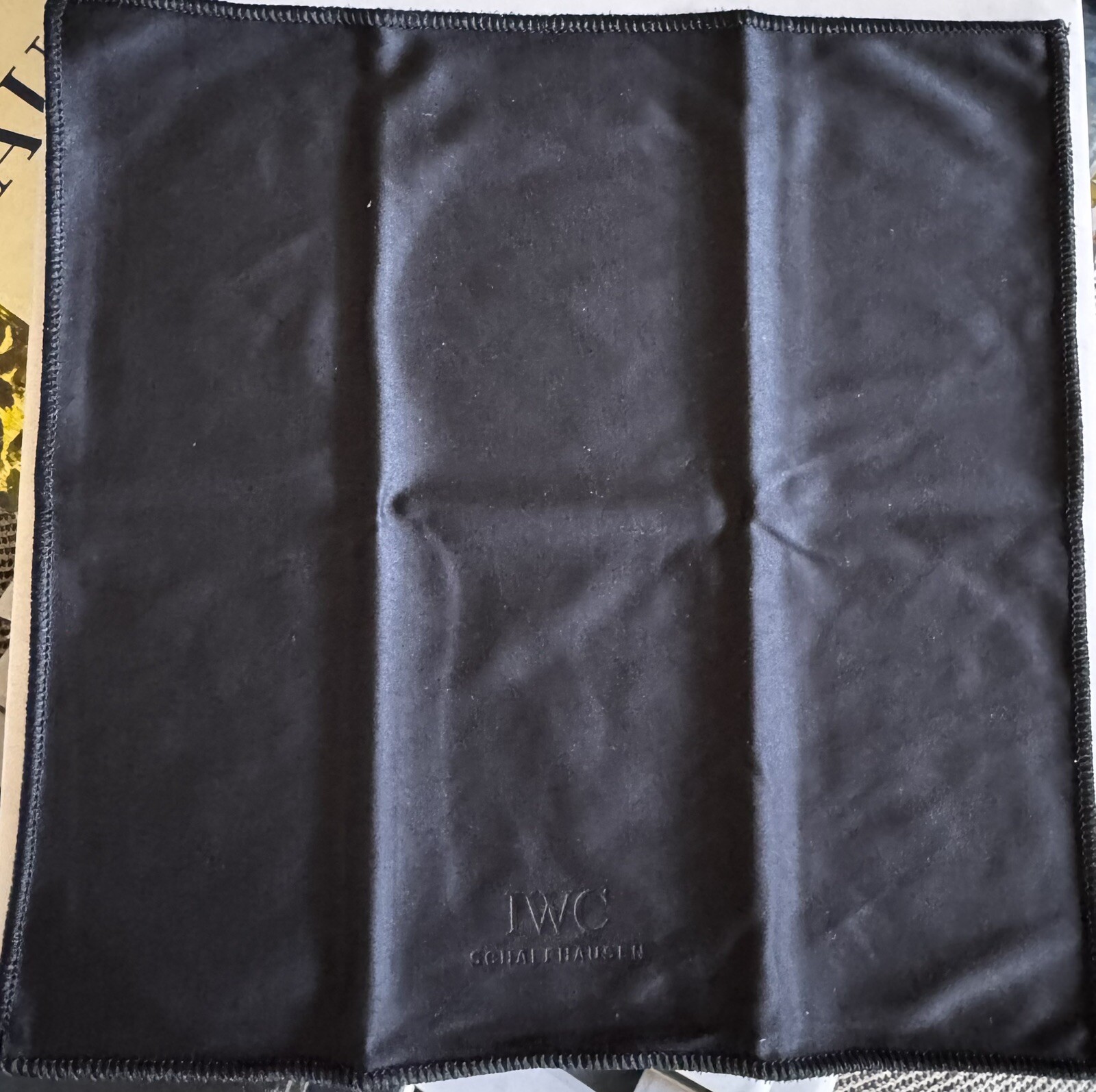 Authentic IWC Watch Cleaning Cloth Brand New