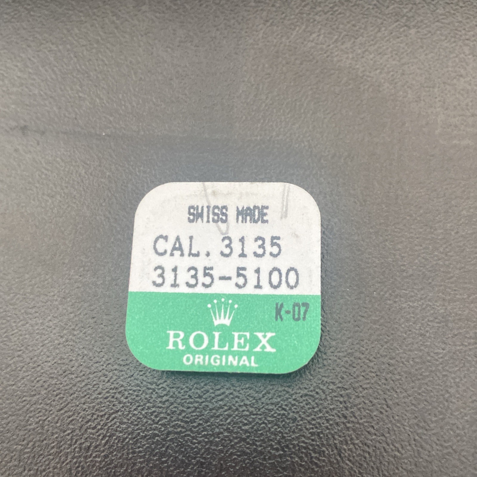 Genuine Rolex 3135 5100 NEW/SEALED with 5 inside for watch repair 3135-5100