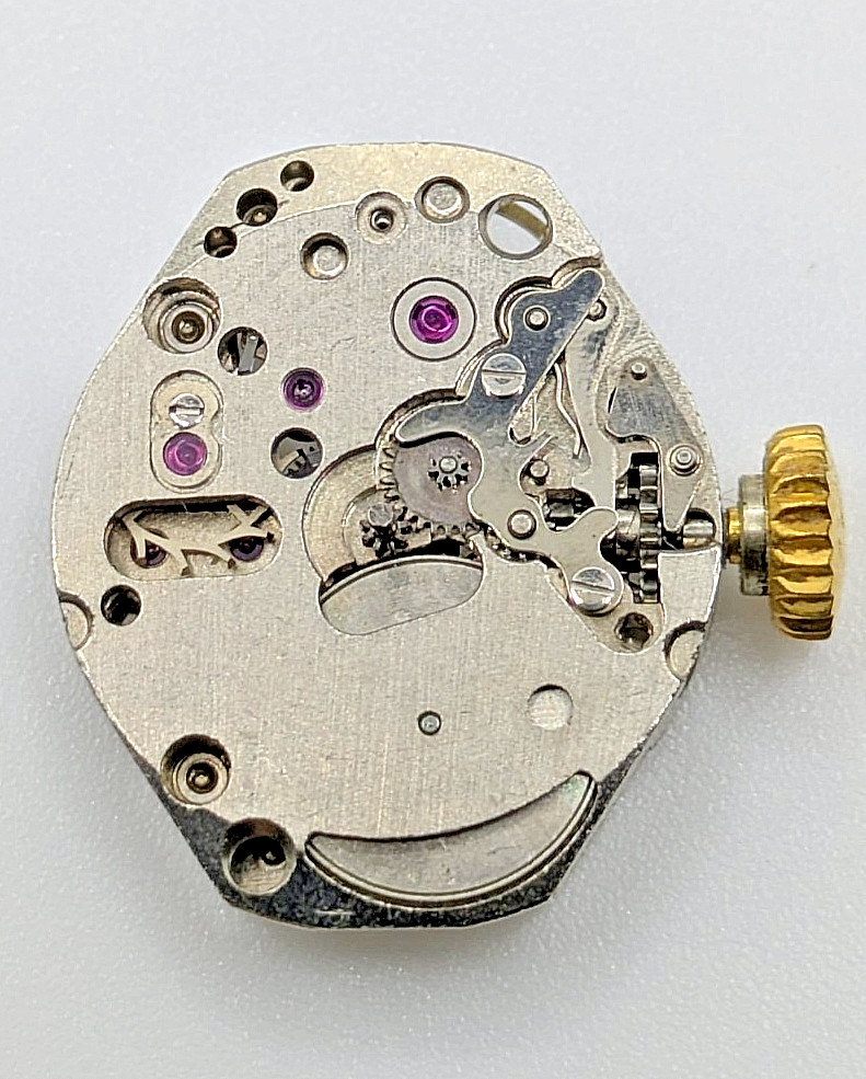 FHF ST 69-2 Manual Wind Watch Movement No Dial 17 Jewels Swiss Made Untested