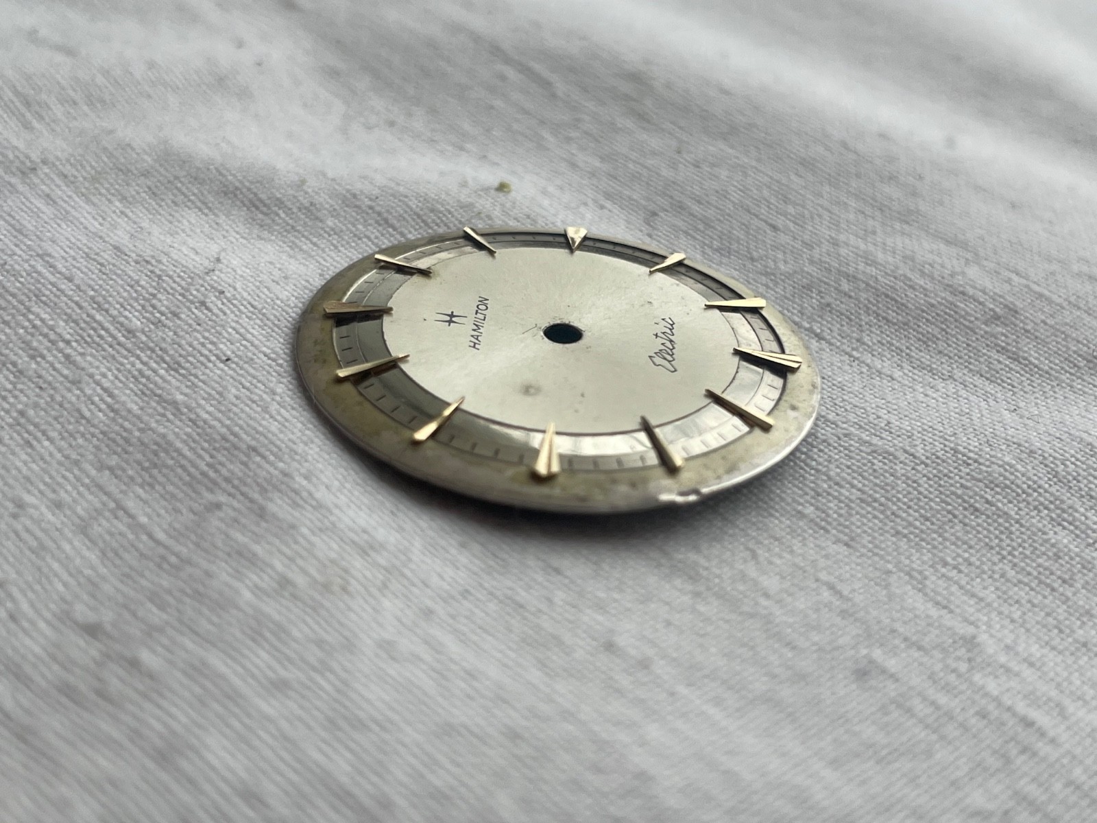 Hamilton electric – original dial