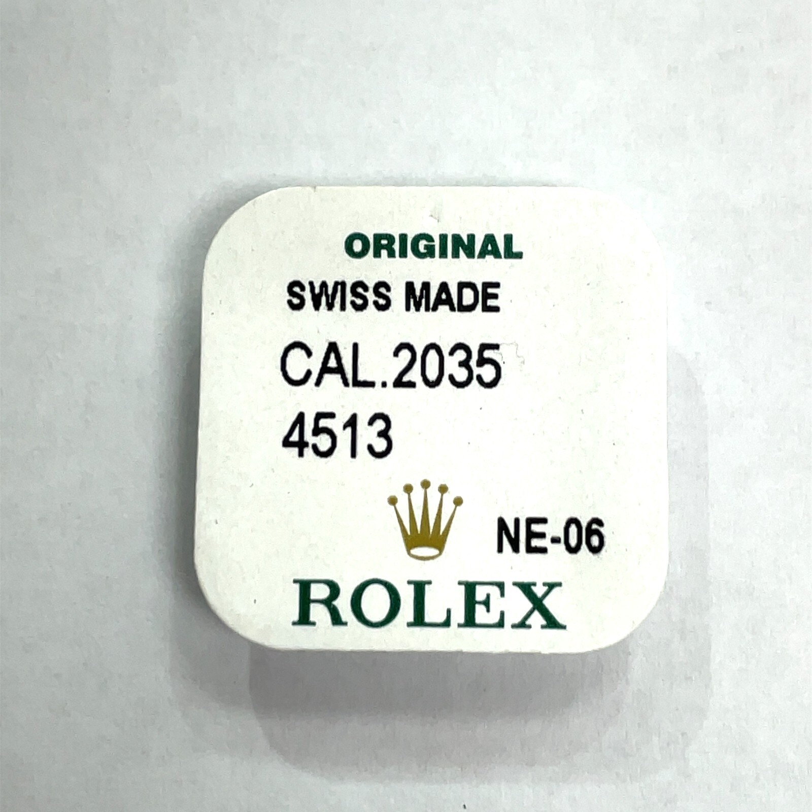 Rolex Caliber 2035 4513 NE-06 Hour Wheel New Sealed Package Watch Part