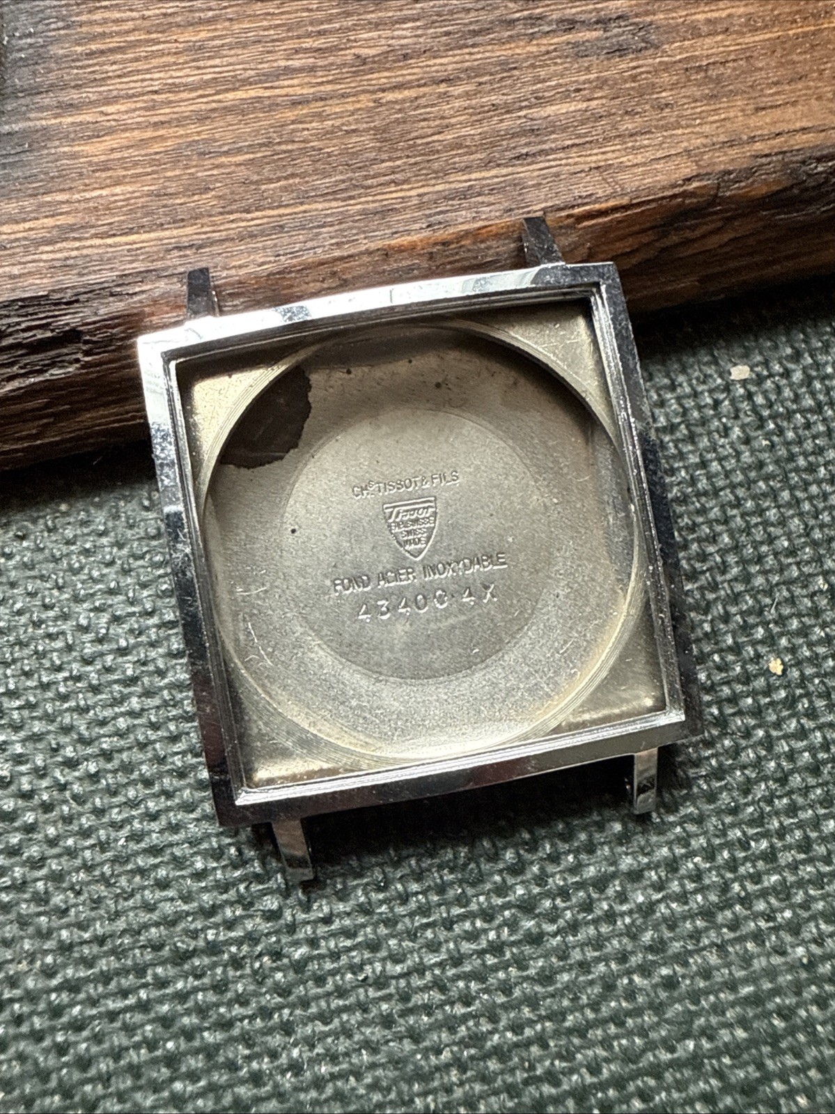 Tissot 43400 4x Square Watch Case