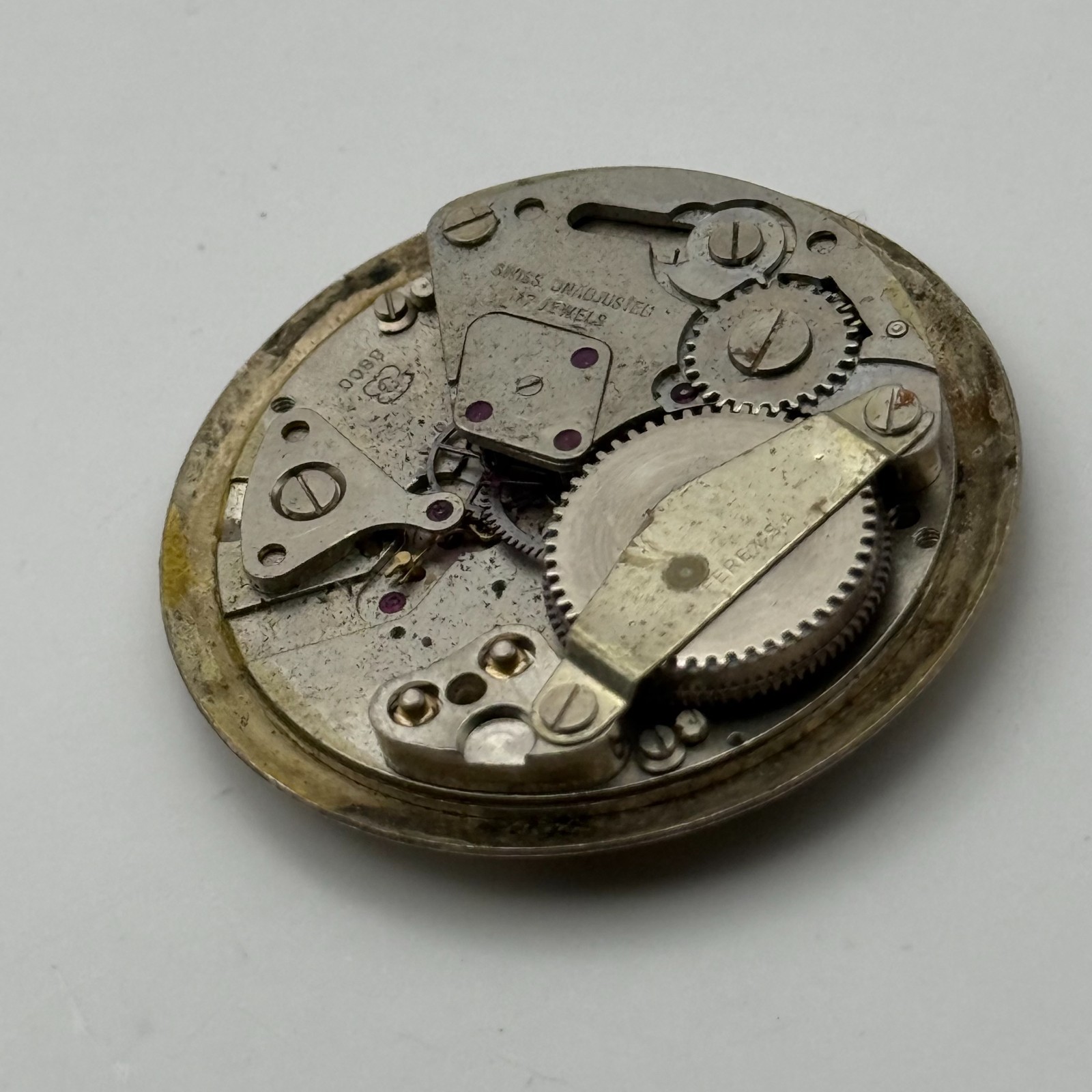 EB 8800 Watch Movement Roma Executive Extra Slim 17 Jewels Swiss Parts 27mm