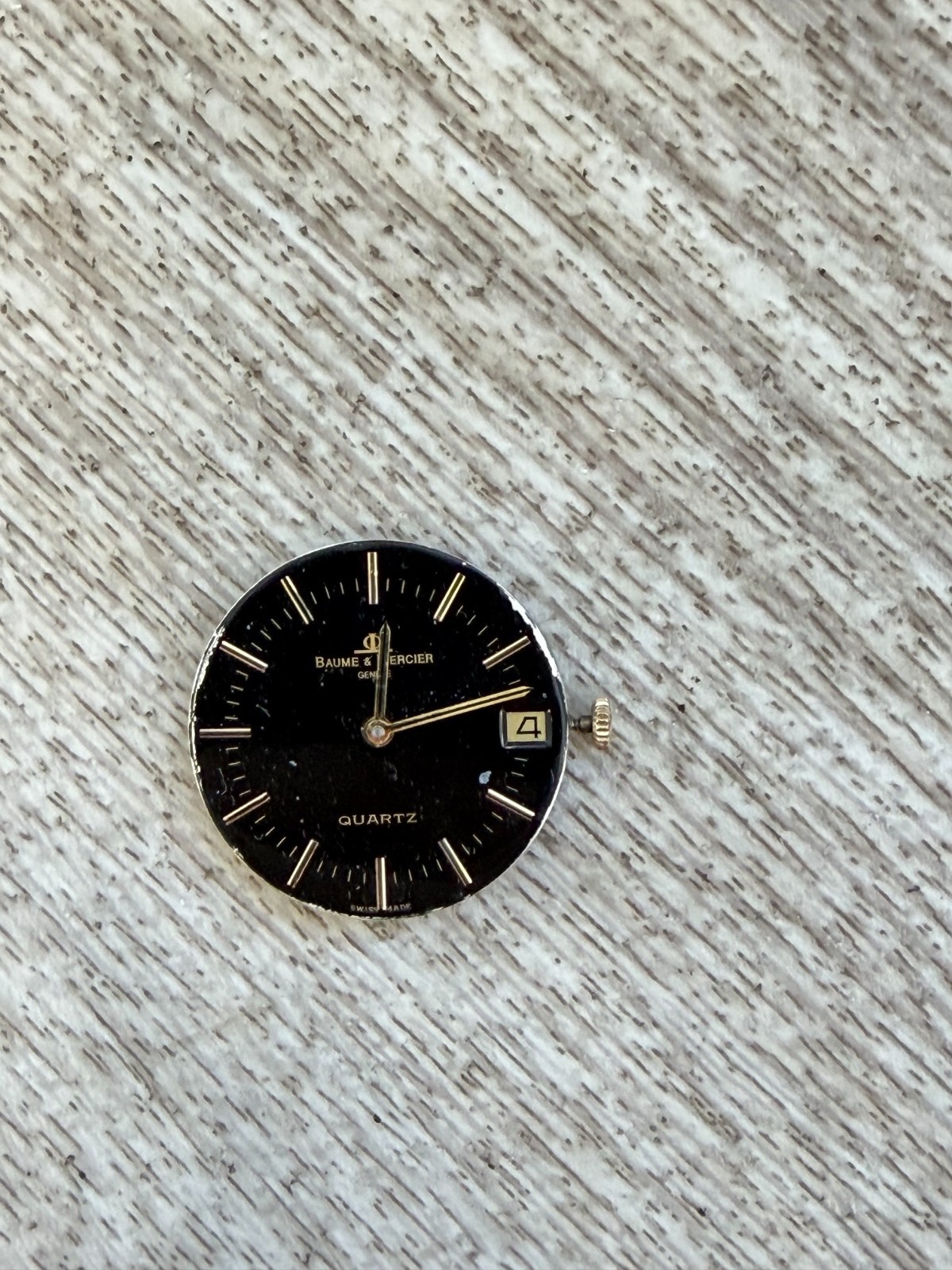 Baume & Mercier Black Watch Movement