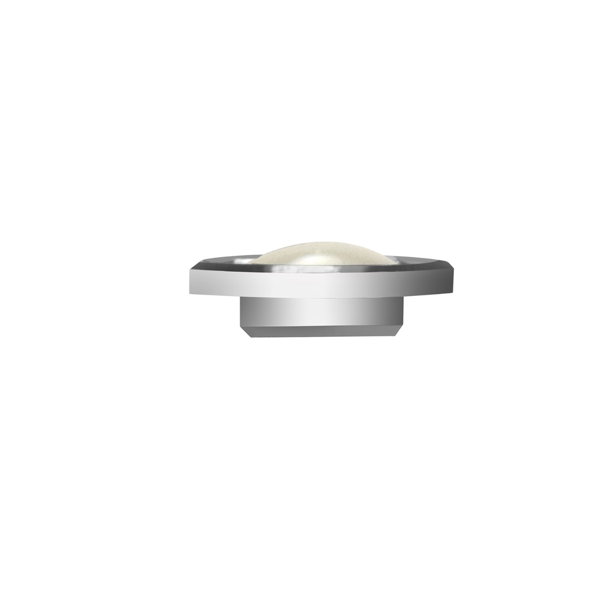 2.50mm Silver Off White Replacement Pearl Pip For Watch Bezel
