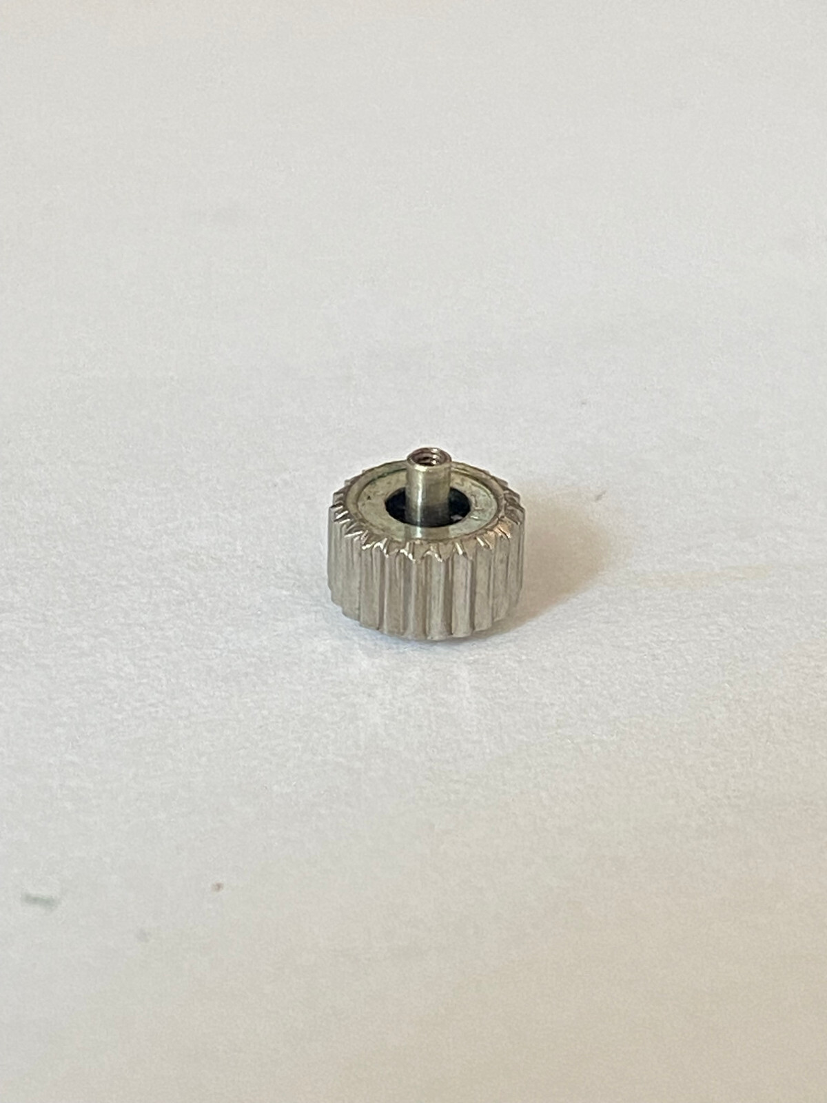 VINTAGE N.O.S. CERTINA STAINLESS STEEL CROWN ONLY, 6.0 x 3.6 x 1.33 tube