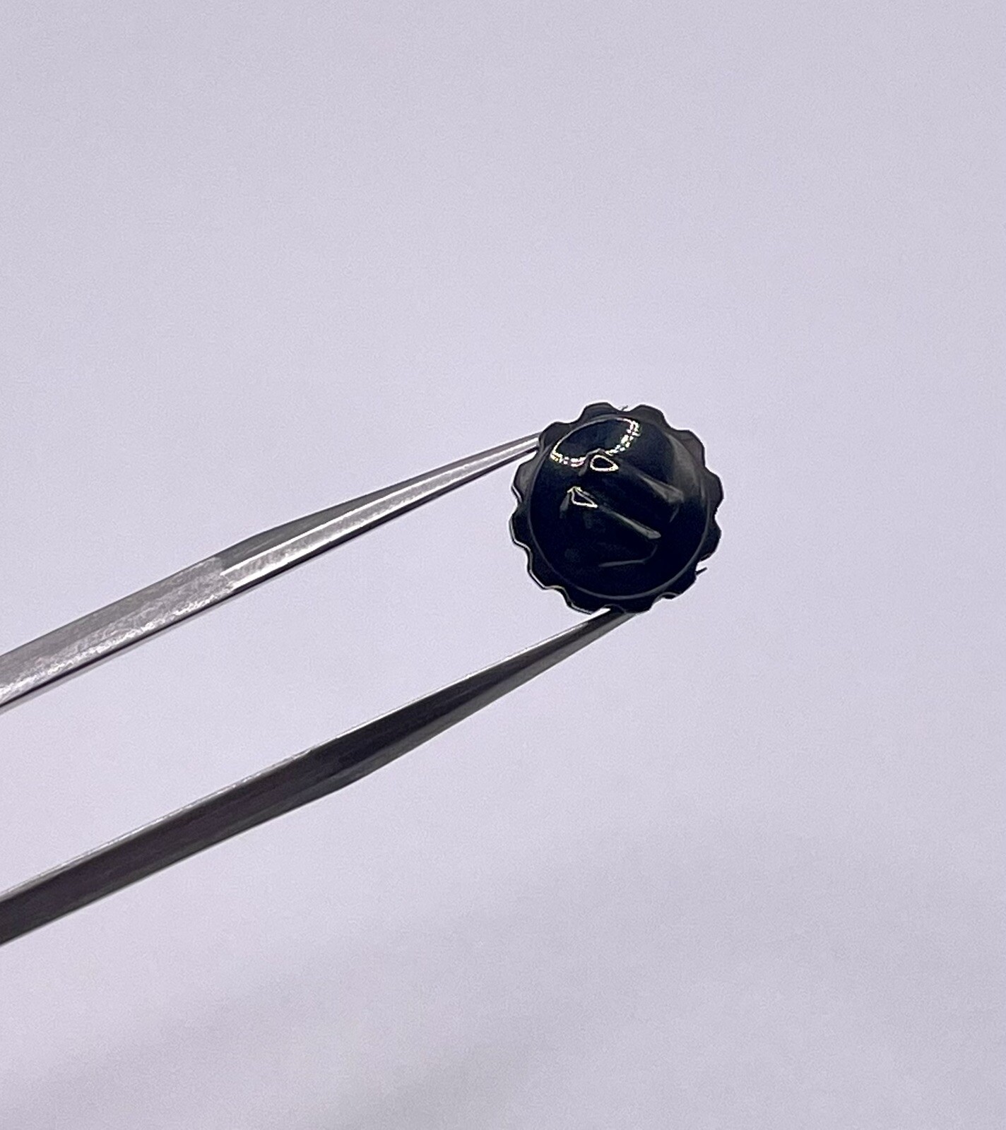 New Generic 7.0mm Black Screwdown Crown & Tube Part To Fit Tag Heuer Watch