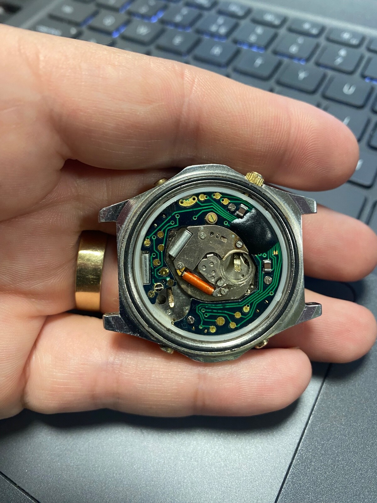 RONDA HARLEY Cal 763 Chronograph Module for parts/restore