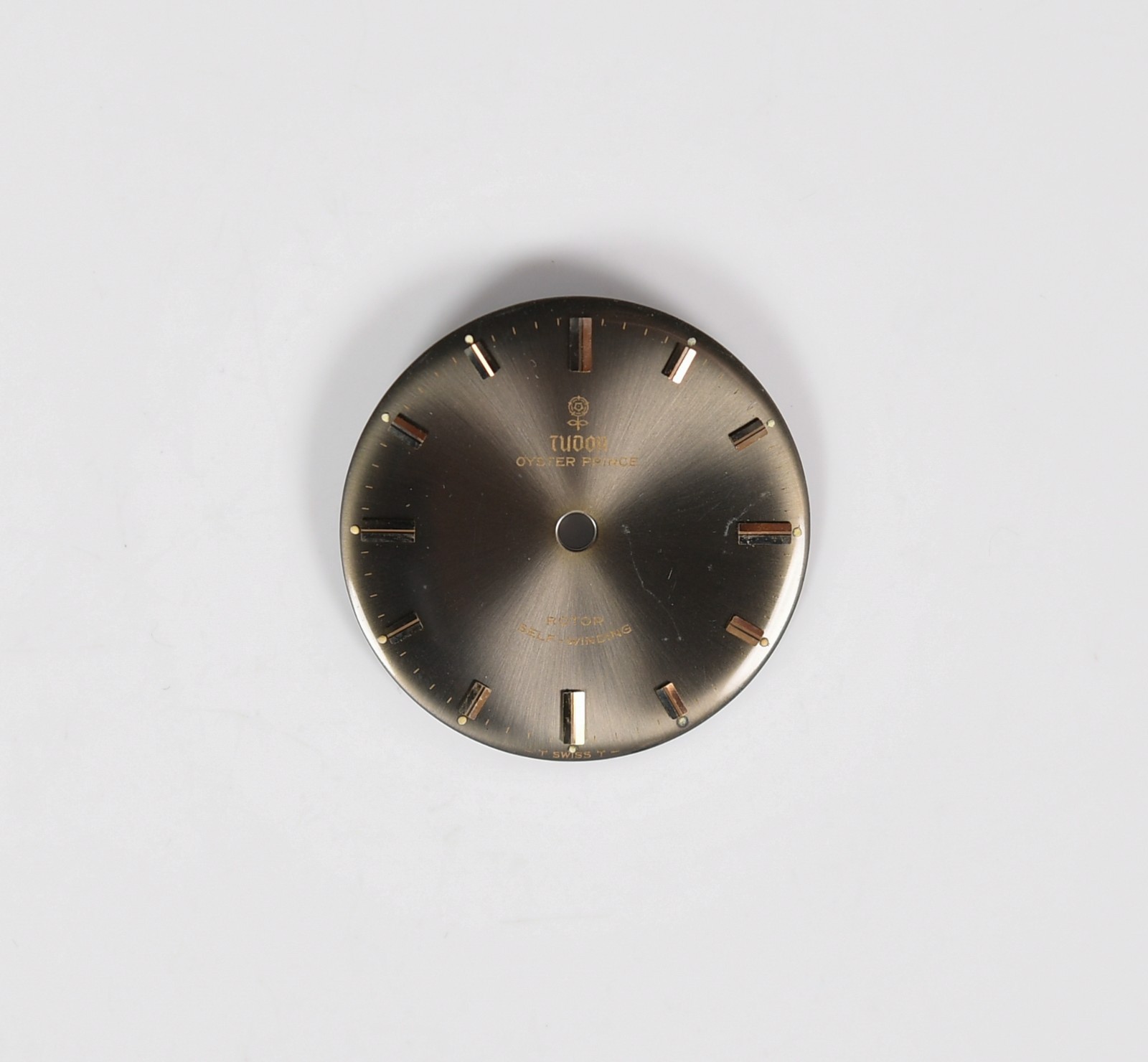 Tudor Oyster Prince Rotor Gilt Gray 26.9mm Dial Very Clean