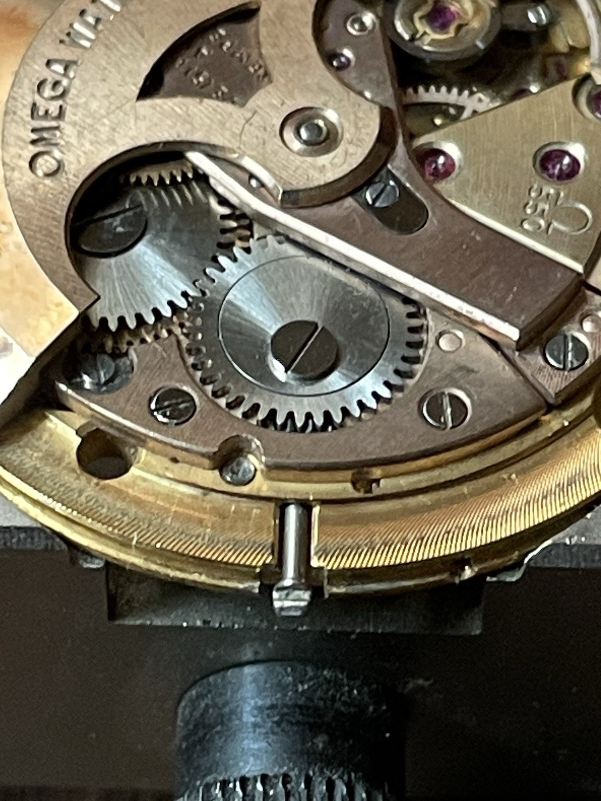 Vintage Omega Seamaster Watch Movement Automatic Cal. 550 Complete Running