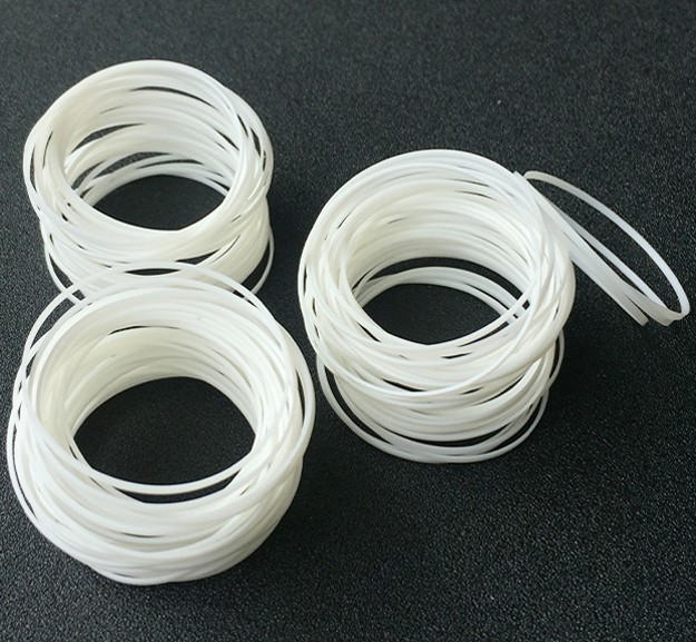 0.6-1.7mm White Watch Crystal Gasket Watch Glass Seal Ring Waterproof I-Ring