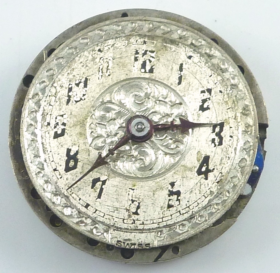 Vintage Optima Watch Co. Wristwatch Movement – 17 Jewels – Parts / Repair