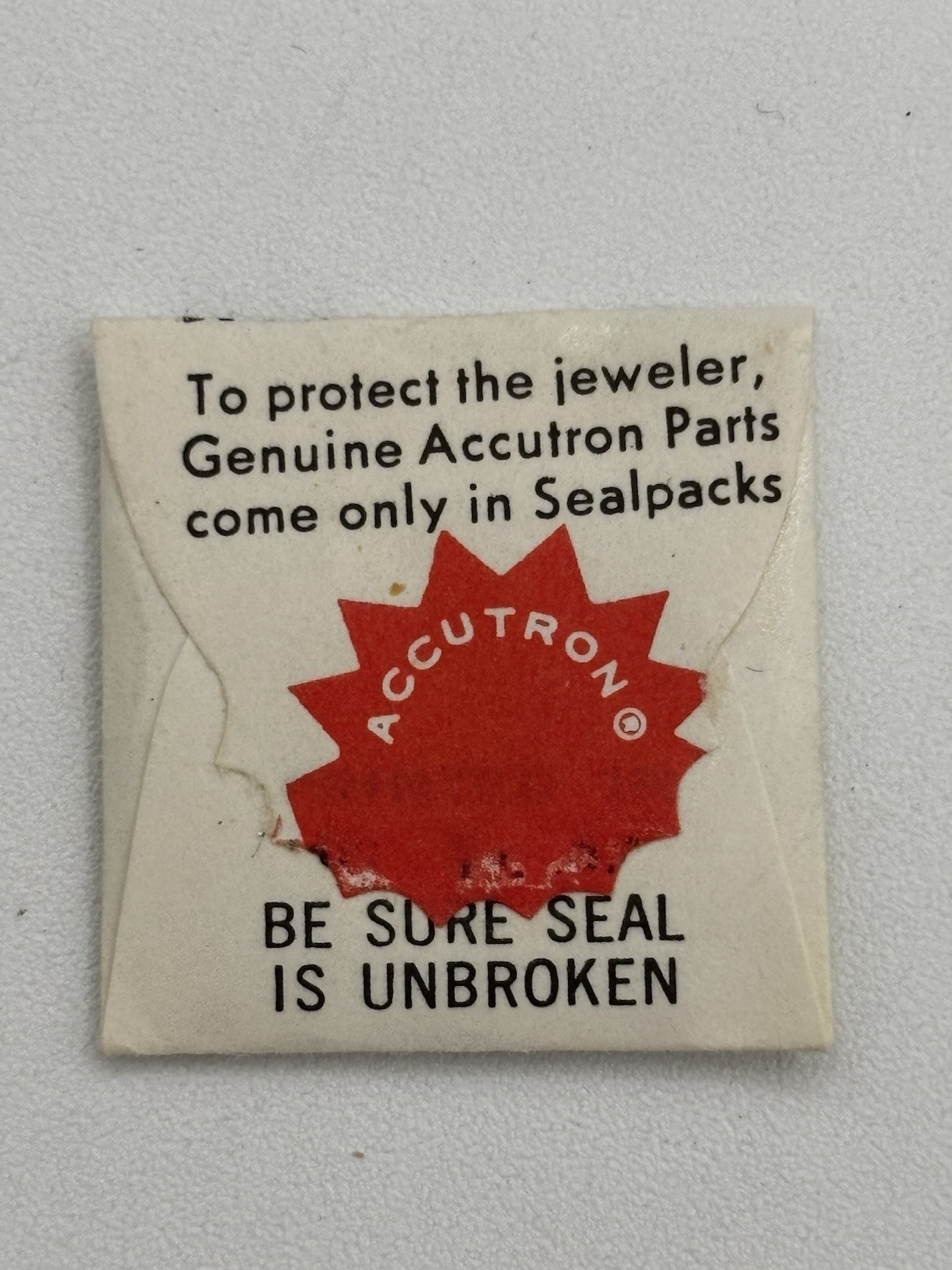 Accutron Bulova #141 Cal 2300 Cell Strap NOS