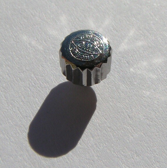 IWC 6MM CROWN PROBUS SCAFUSIA STEEL MODEL 5.93MM x 4MM I156