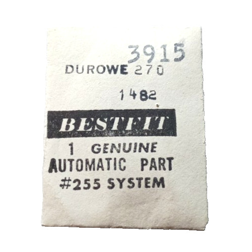 Durowe 270 Automatic RATCHET OVER WHEEL watch part #3915/1482 fits Gruen 240ss