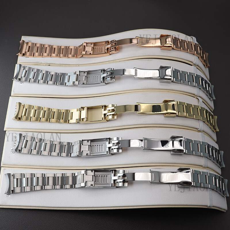 Watch Repair 20mm 316L Steel Bracelet For YACHT GMT Seiko Mod Parts