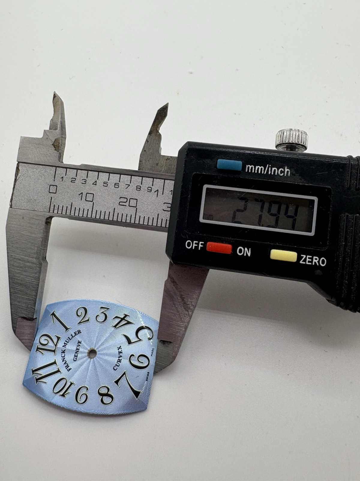 Franck Muller Cintree Curvex 1752QZ Light Blue Dial