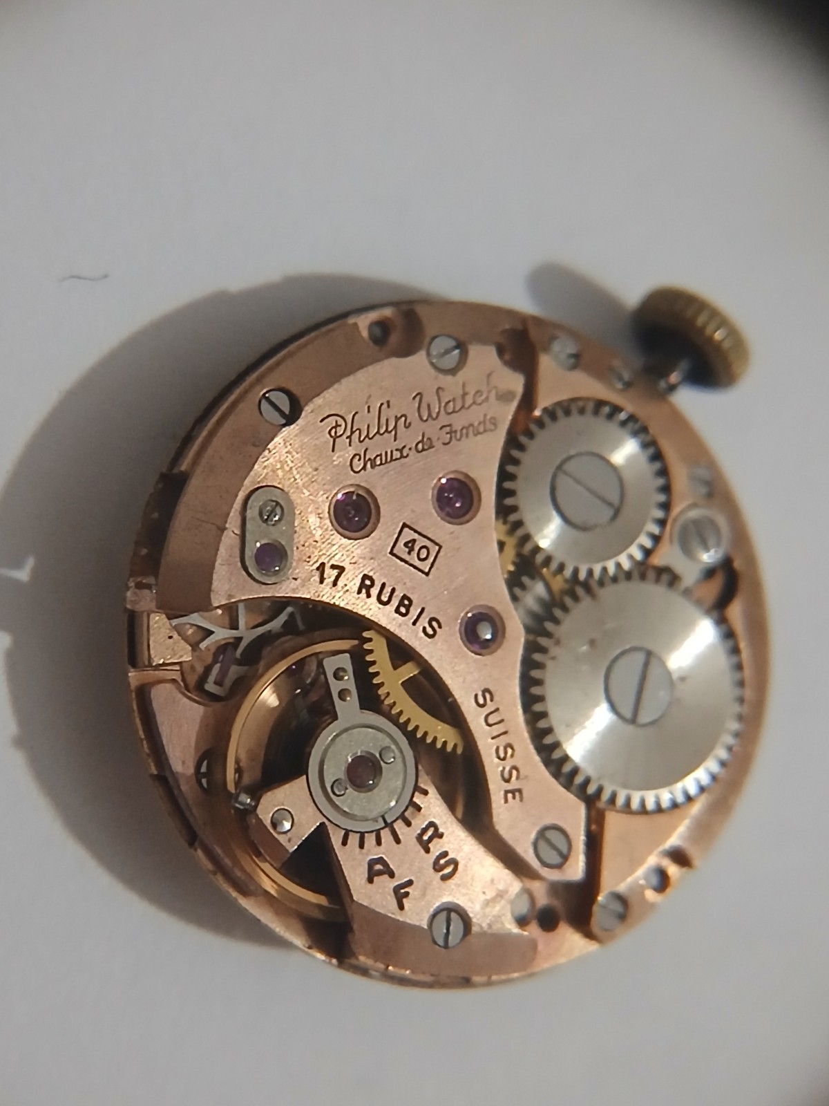 Philip Watch 40 Movement